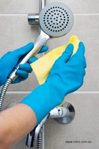 Clean all surfaces that are handled by a person undergoing chemotherapy and take care when handling soiled linen.